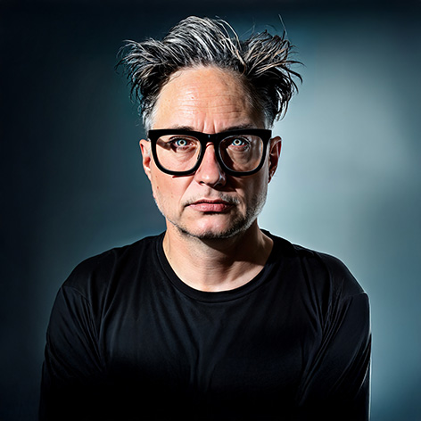Portrait of Rodger Werkhoven, artist at Dead End Gallery