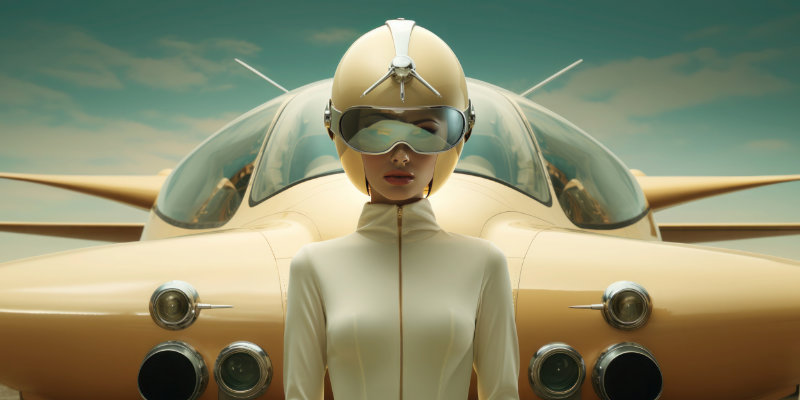 Aviatrix - artwork by Emmett Anders