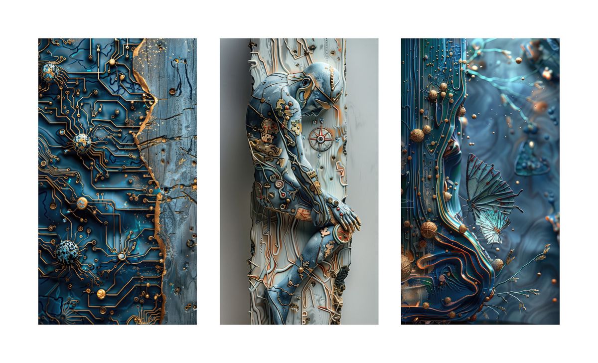 Binary Reverberations - artwork by Jaxon Nash
