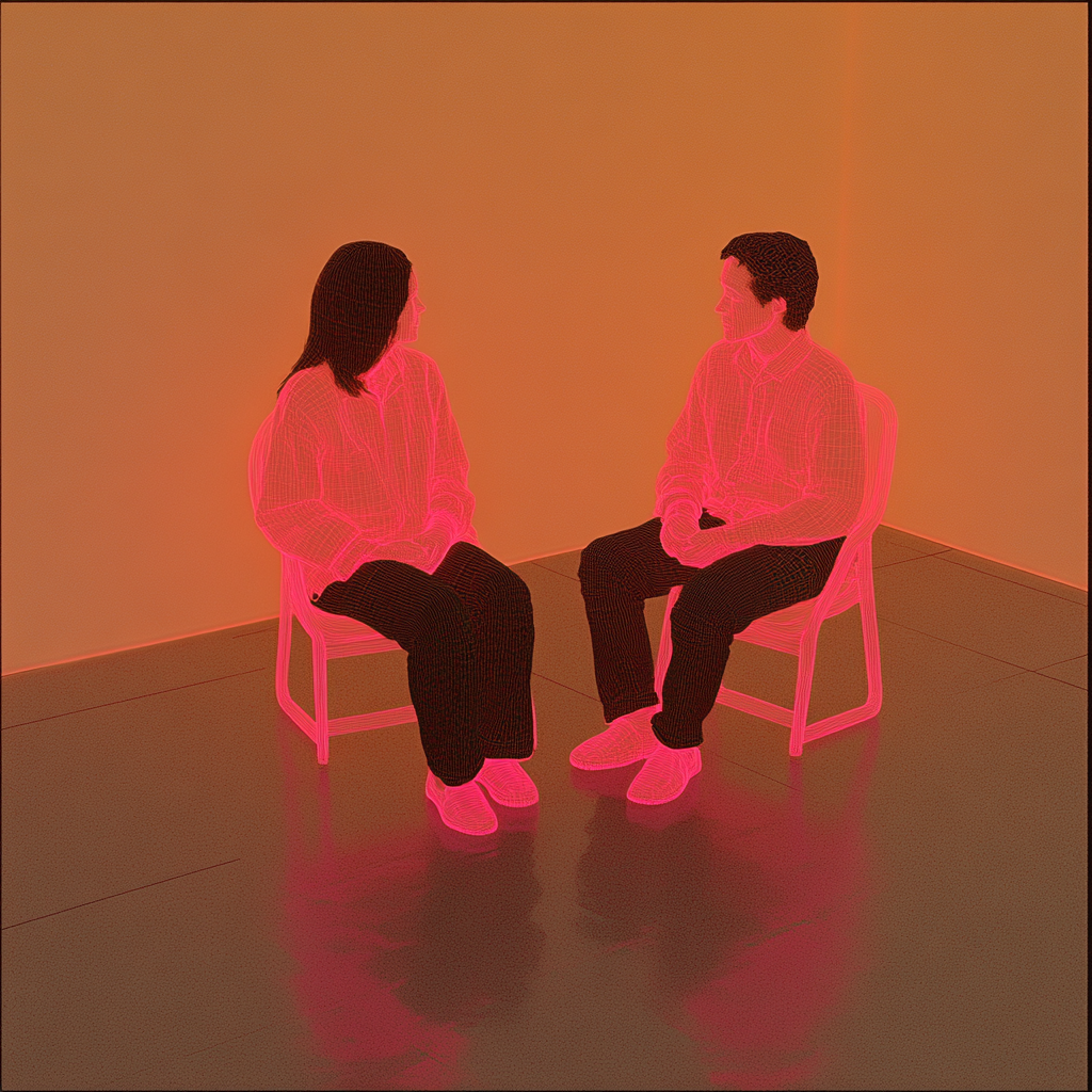 Couple - artwork by Heather Lim