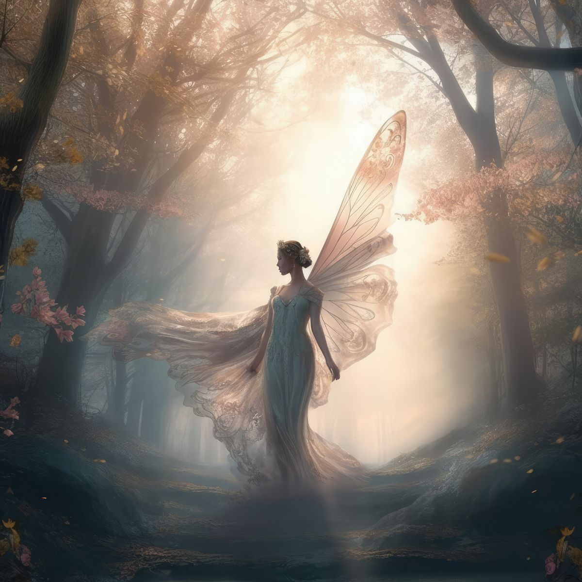 Fairy Beginnings - artwork by Serenity Rayne