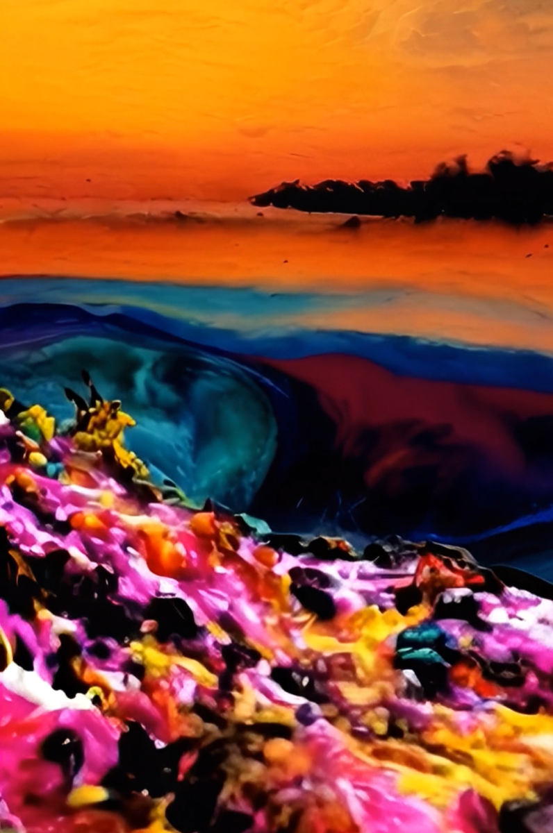 OCEAN OF DATA - artwork by Guli Silberstein