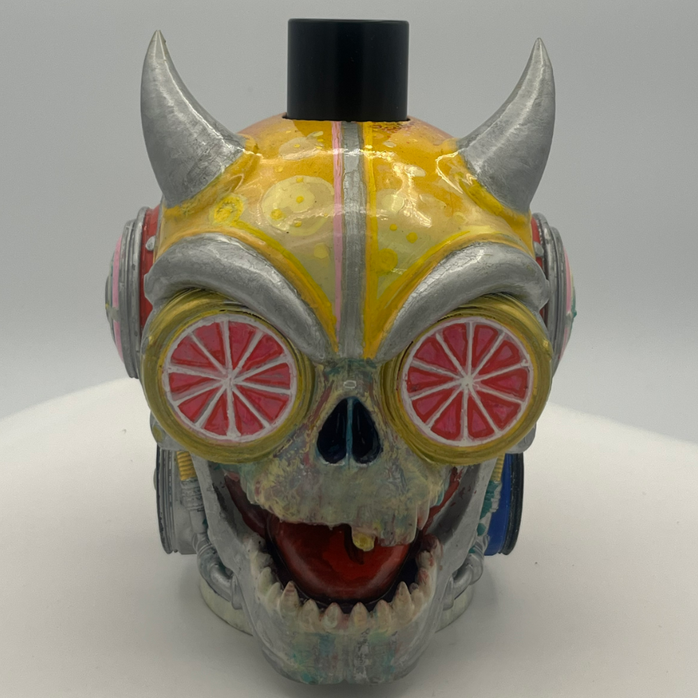 Yellow Skull - artwork by Arno Coenen