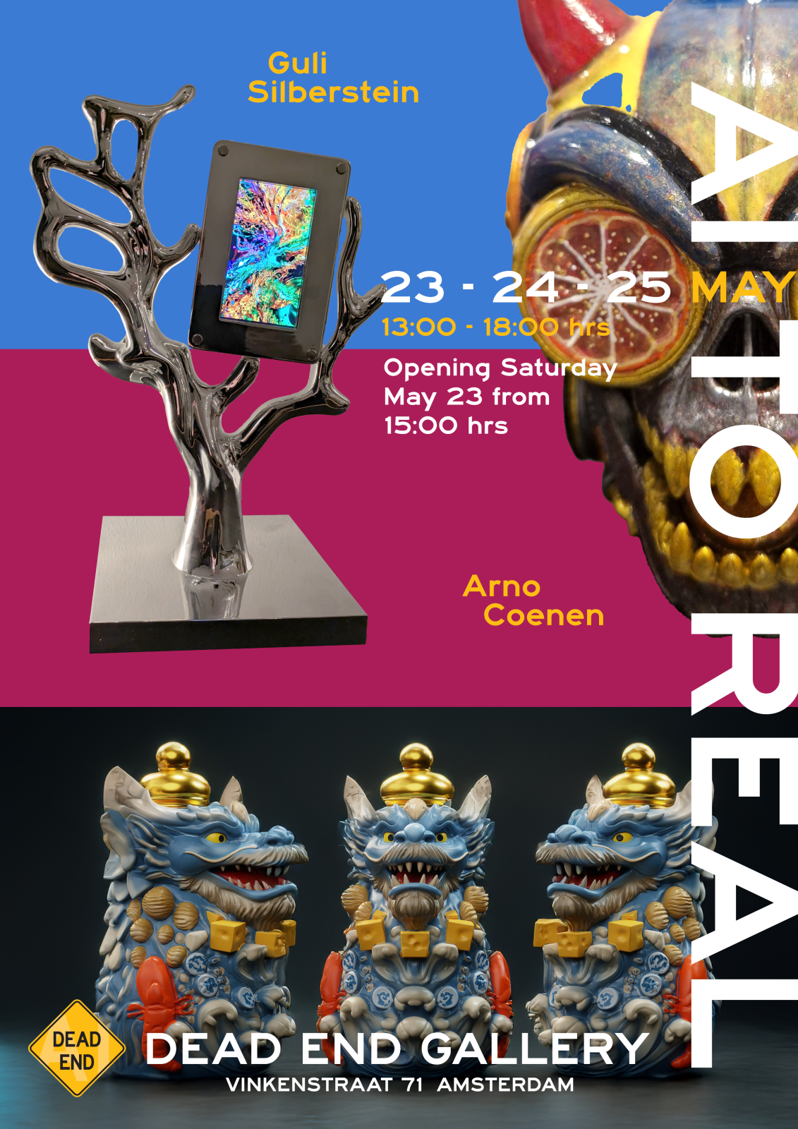 AI to Real - exhibition at Dead End Gallery