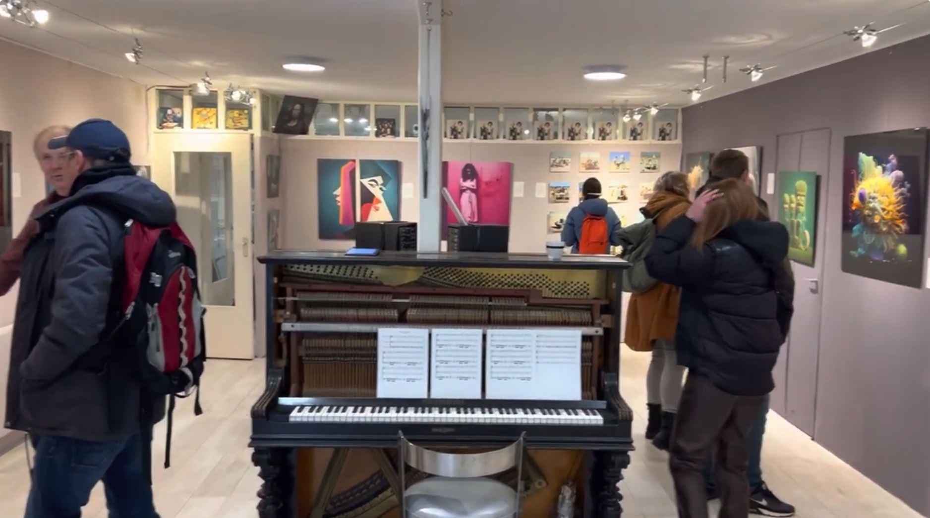 Discover the First Worldwide AI Gallery in Amsterdam!