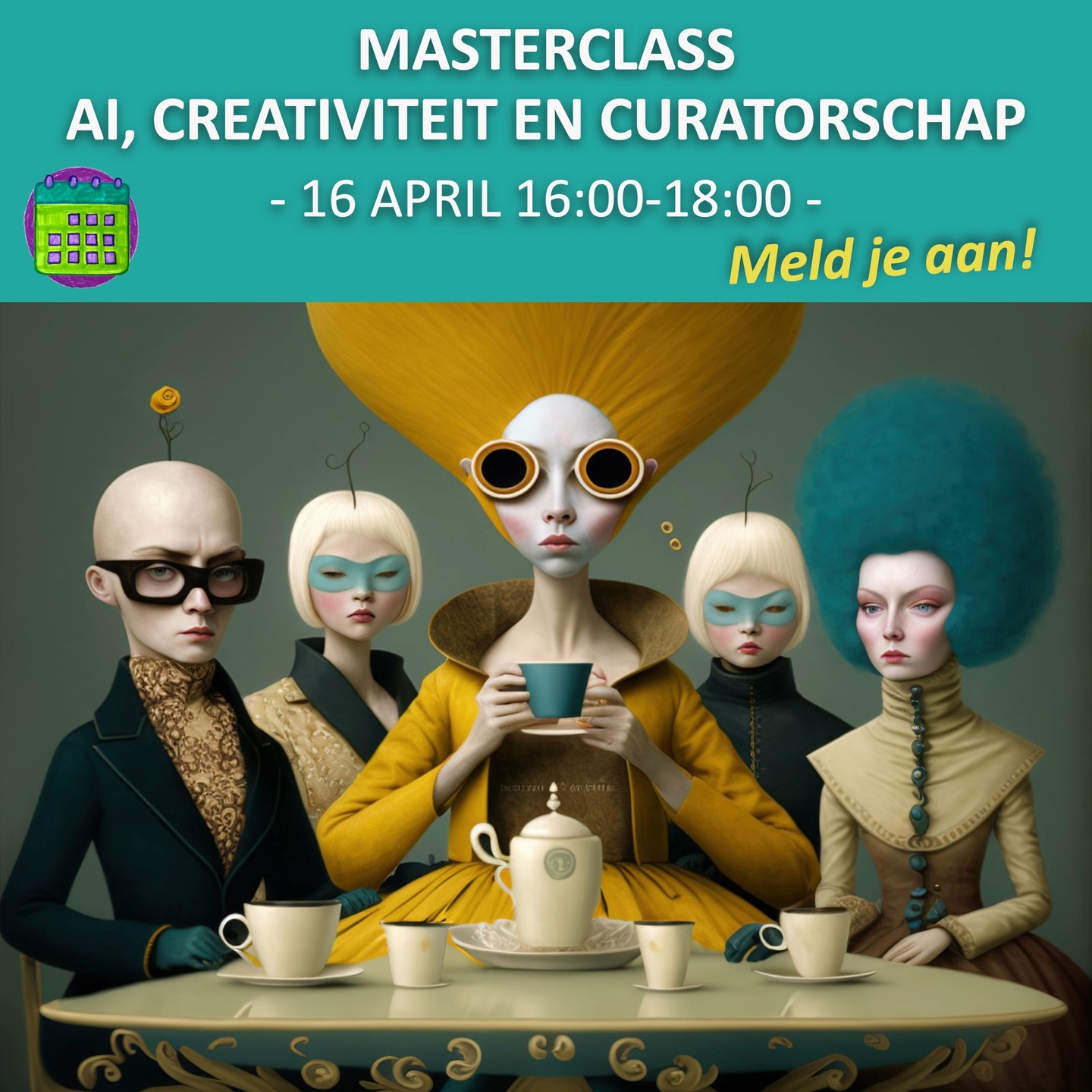 Masterclass AI, Creativiteit en Curatorschap